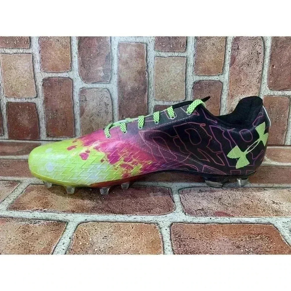 Under Armour Mens Spotlight Lux LE Drip Football Cleats 3023379-001 Size 12.5 main image 9